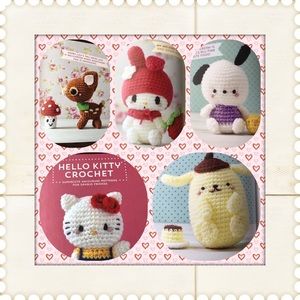 Hello kitty crochet book sanrio characters